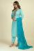 Picture of Cotton Medium Aqua Marine Readymade Salwar Kameez