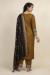 Picture of Grand Cotton Saddle Brown Readymade Salwar Kameez