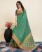 Picture of Resplendent Silk Cadet Blue Saree