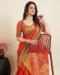 Picture of Admirable Silk Fire Brick Saree