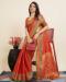 Picture of Admirable Silk Fire Brick Saree