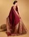 Picture of Radiant Silk Maroon Saree