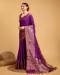 Picture of Grand Silk Purple Saree