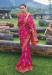 Picture of Gorgeous Silk Medium Violet Red Saree