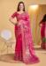 Picture of Grand Net Hot Pink Saree