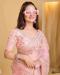 Picture of Fine Net Light Pink Saree