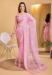 Picture of Sightly Net Light Pink Saree