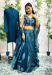 Picture of Good Looking Organza Sea Green Lehenga Choli