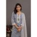 Picture of Rayon & Cotton Grey Readymade Salwar Kameez