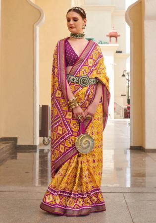 Picture of Fascinating Silk Peru Saree