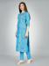 Picture of Sublime Rayon Sky Blue Kurtis & Tunic