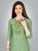 Picture of Wonderful Rayon Dark Sea Green Kurtis & Tunic