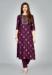 Picture of Beautiful Rayon Purple Kurtis & Tunic