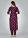 Picture of Beautiful Rayon Purple Kurtis & Tunic