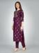 Picture of Beautiful Rayon Purple Kurtis & Tunic