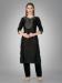 Picture of Graceful Cotton Black Readymade Salwar Kameez