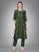 Picture of Cotton Dark Olive Green Readymade Salwar Kameez