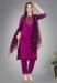 Picture of Taking Cotton Purple Readymade Salwar Kameez