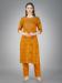 Picture of Sightly Cotton Golden Rod Readymade Salwar Kameez