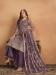 Picture of Elegant Net Dim Gray Straight Cut Salwar Kameez