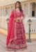 Picture of Delightful Georgette Light Pink Lehenga Choli