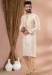 Picture of Good Looking Silk Beige Kurtas