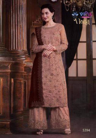 Picture of Stunning Net Grey Straight Cut Salwar Kameez