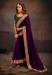 Picture of Stunning Georgette Purple Saree