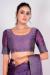 Picture of Shapely Silk Purple Saree