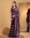 Picture of Stunning Georgette Brown Saree