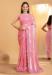 Picture of Wonderful Georgette Light Coral Saree