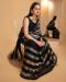 Picture of Ideal Georgette Black Saree