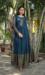 Picture of Elegant Chiffon Dark Slate Grey Readymade Gown