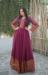 Picture of Beauteous Chiffon Brown Readymade Gown