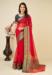 Picture of Ideal Chiffon Crimson Saree