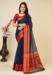 Picture of Radiant Chiffon Dark Slate Grey Saree