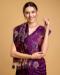 Picture of Radiant Silk Purple Saree