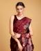 Picture of Magnificent Silk Maroon Saree