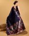 Picture of Marvelous Silk Navy Blue Saree