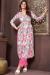 Picture of Shapely Rayon Light Coral Readymade Salwar Kameez