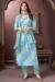 Picture of Shapely Rayon Steel Blue Readymade Salwar Kameez