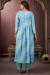 Picture of Shapely Rayon Steel Blue Readymade Salwar Kameez