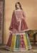 Picture of Chiffon Indian Red Straight Cut Salwar Kameez