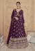 Picture of Bewitching Georgette Brown Anarkali Salwar Kameez