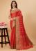 Picture of Excellent Silk Crimson Saree