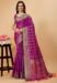 Picture of Shapely Silk Dark Magenta Saree