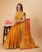 Picture of Statuesque Silk Dark Orange Saree