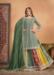 Picture of Delightful Chiffon Sea Green Straight Cut Salwar Kameez