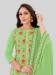 Picture of Admirable Silk Dark Khaki Straight Cut Salwar Kameez