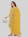 Picture of Grand Silk Golden Rod Straight Cut Salwar Kameez